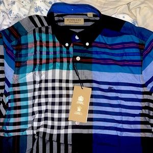 Never worn Mens Burberry Button down